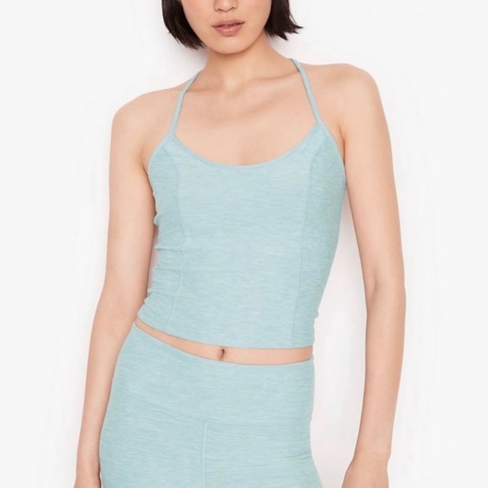 Victoria’s Secret Light Blue Essential Tank Top Women’s Size Medium